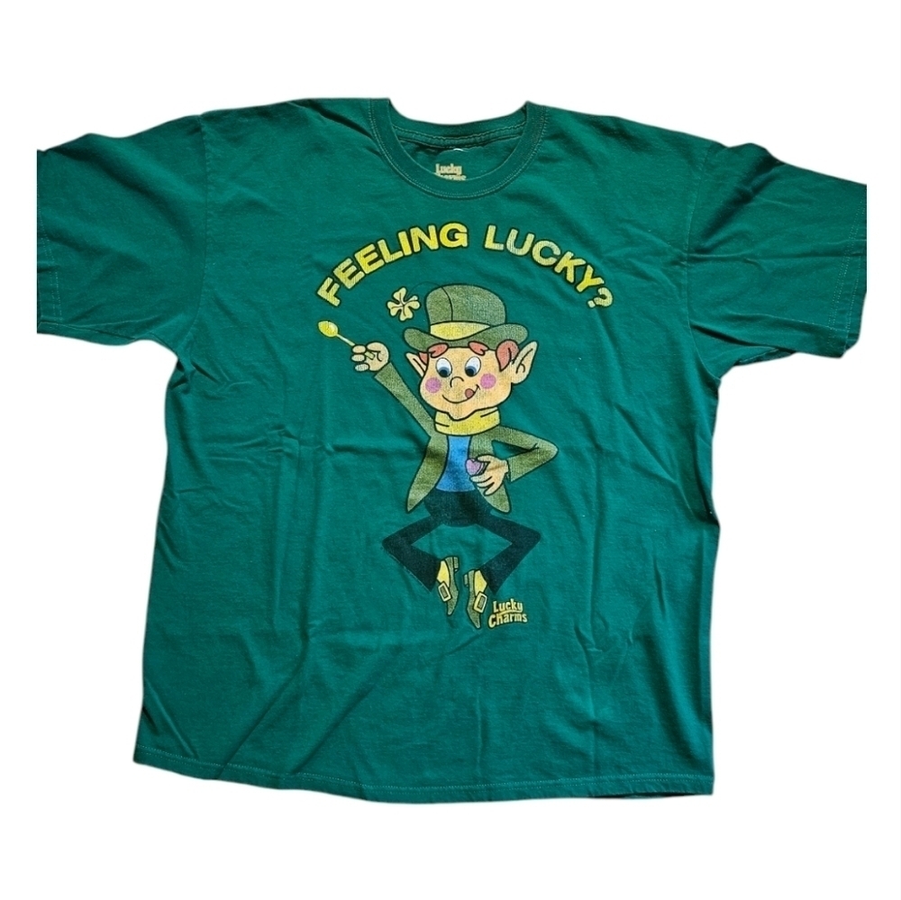 St Patricks Day T-shirt Irish Lucky St Paddys Leprechaun Shamrock Green​​​​​​